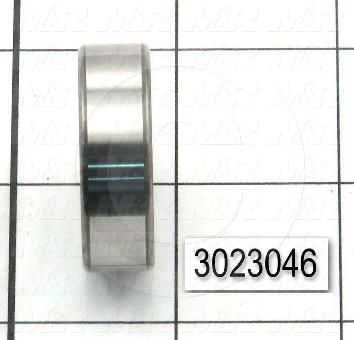 Bearings, Radial Ball, 11 mm Inside Diameter, 35mm Outside Diameter, 11 mm Width, Double Sealed, Steel Material
