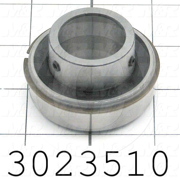 Bearings, Radial Ball with Snap Ring, 1.00" Inside Diameter, 2.00 in. Outside Diameter