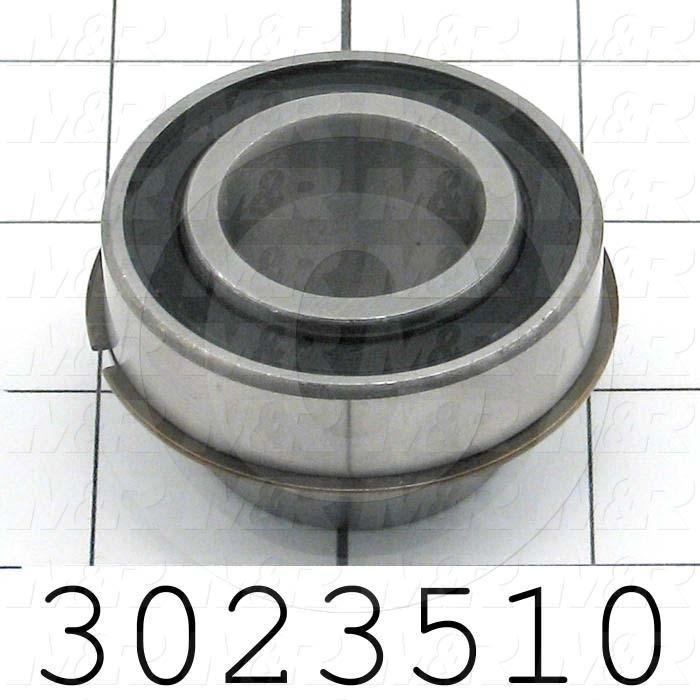 Bearings, Radial Ball with Snap Ring, 1.00" Inside Diameter, 2.00 in. Outside Diameter