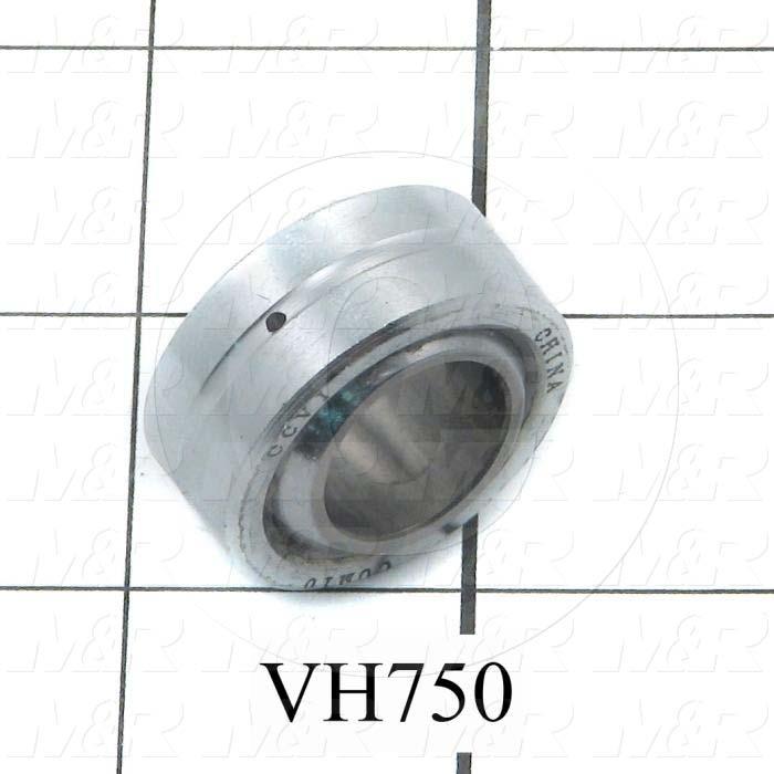 Bearings - Spherical, Inside Diameter 0.625 in., Outside Diameter 1-3/16", Ball With 0.625", Ball Steel, Race Steel