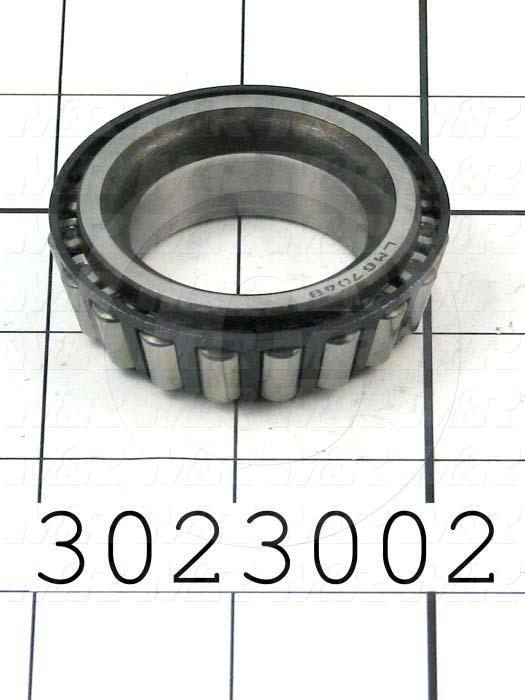 Bearings, Taper Roller Cone, 1.25 in. Inside Diameter, 15.76 mm Width