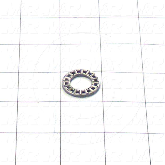 Bearings, Thrust Needle Roller, 0.50 in. Inside Diameter, 0.937" Outside Diameter, 0.0781" Width, Needle Roller Cage Assembly, Works with Part No. 3023459A, Steel Material