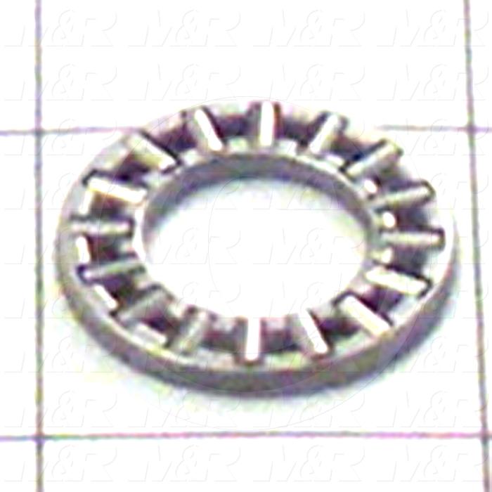 Bearings, Thrust Needle Roller, 0.50 in. Inside Diameter, 0.937" Outside Diameter, 0.0781" Width, Needle Roller Cage Assembly, Works with Part No. 3023459A, Steel Material