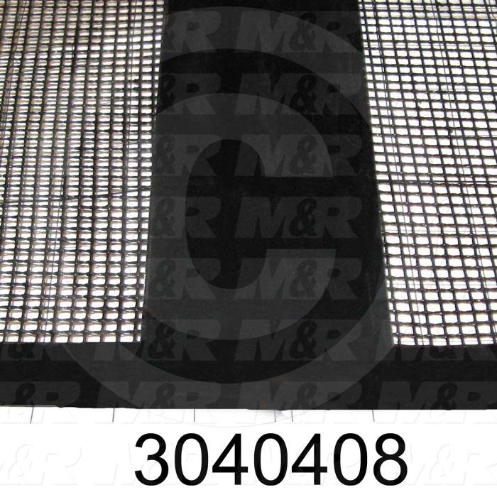 BELT BLACK W/FLAP 26"X 483"