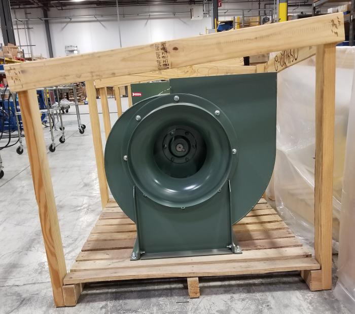 Belt Drive, Motor HP 5 hp, Voltage 230/460V 60Hz, Max. Air flow 2000CFM, Max. RPM 2842