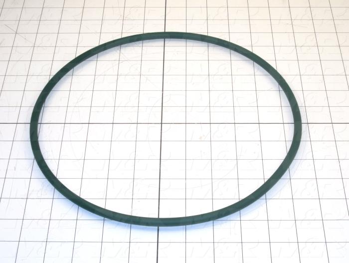 Belts, Round Type, Urethane Material 1, 8mm Size, 33.75" Belt Length, 1 Gal.