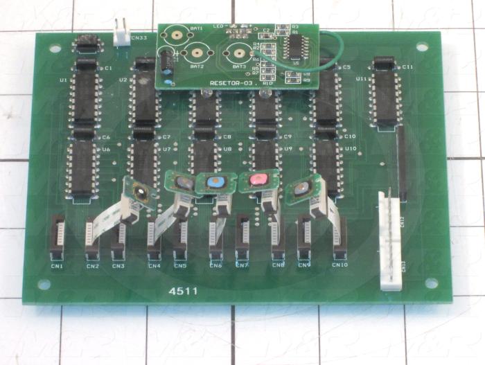 Board Assembly, Reset, Use For Printer 9880 Left