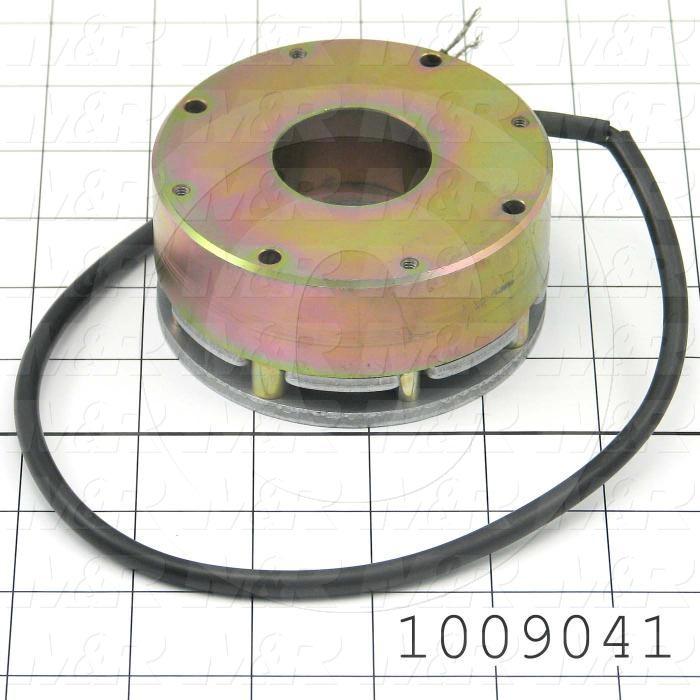 Brake, Friction Motor Brake, 90 lb-in, 5/8" Bore, 120VAC, 0.13A