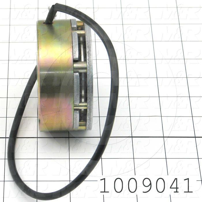 Brake, Friction Motor Brake, 90 lb-in, 5/8" Bore, 120VAC, 0.13A