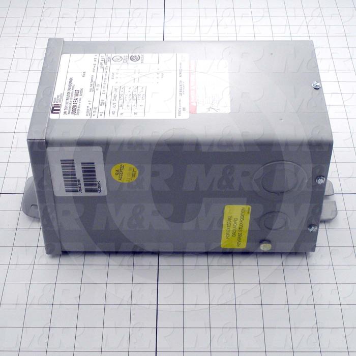 Buck-Boost Transformer, 2KVA, 120/240V Primary Voltage, 12/24V Secondary Voltage