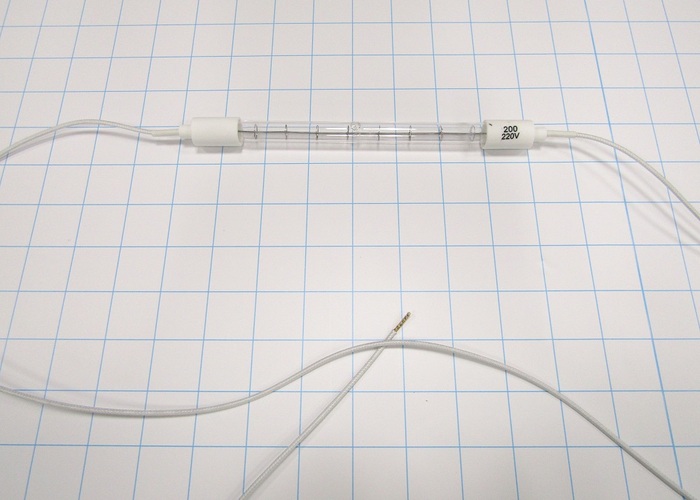 Bulbs, Quartz Tube, 200mm