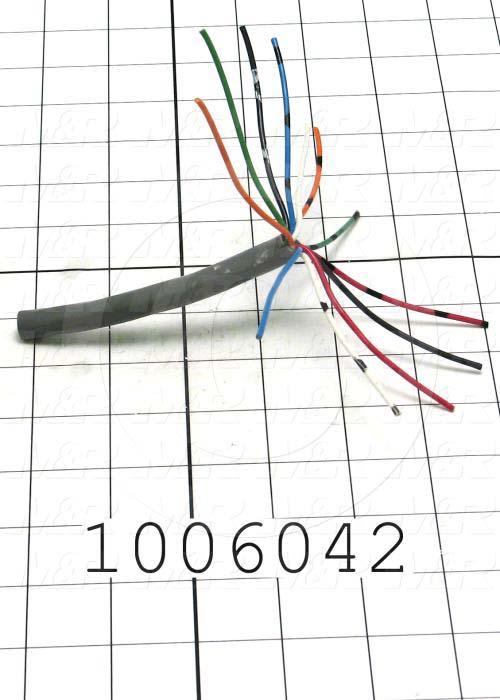 Bulk Cable, 12 Conductors, 18AWG, PVC