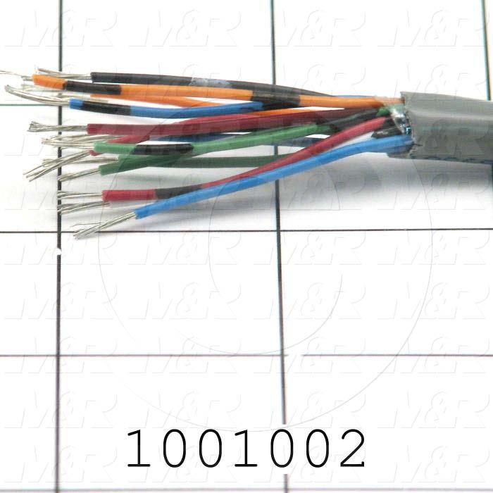 Bulk Cable, 15 Conductors, 22AWG, PVC