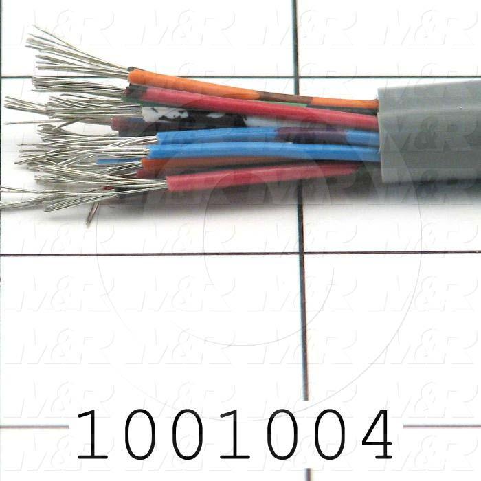 Bulk Cable, 20 Conductors, 22AWG, PVC