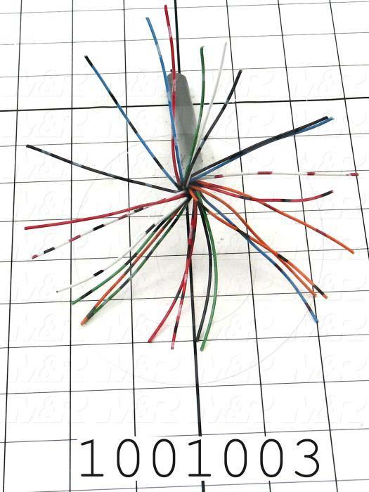 Bulk Cable, 25 Conductors, 22AWG, PVC