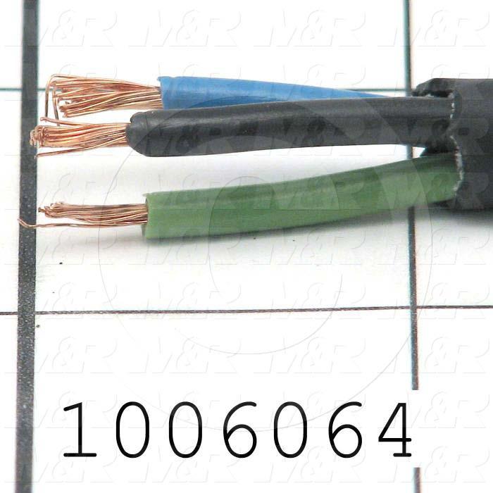 Bulk Cable, 3 Conductors, 16AWG, PVC