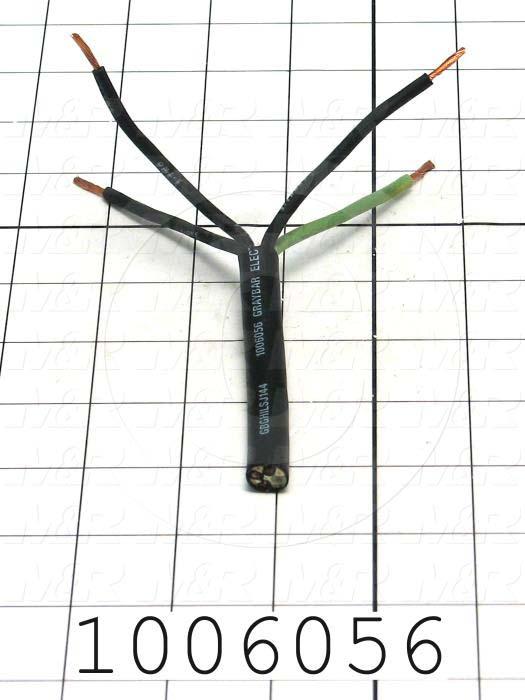 Bulk Cable, 4 Conductors, 14AWG, PVC
