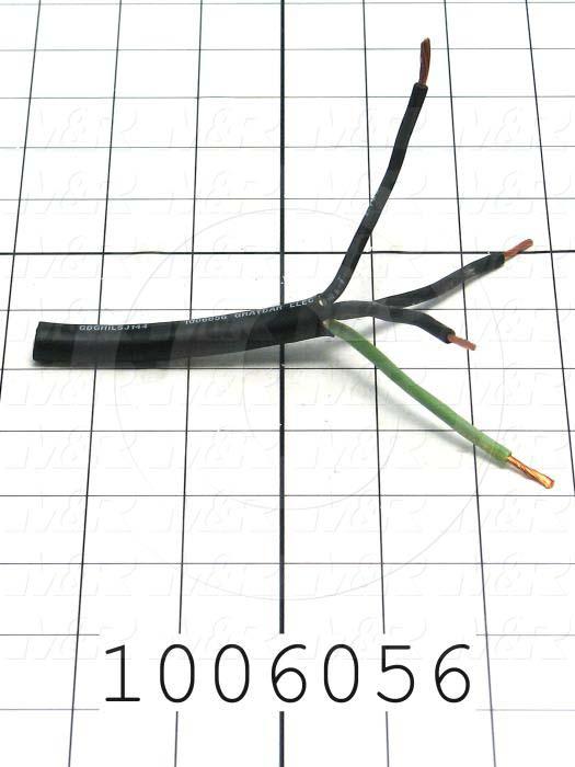 Bulk Cable, 4 Conductors, 14AWG, PVC
