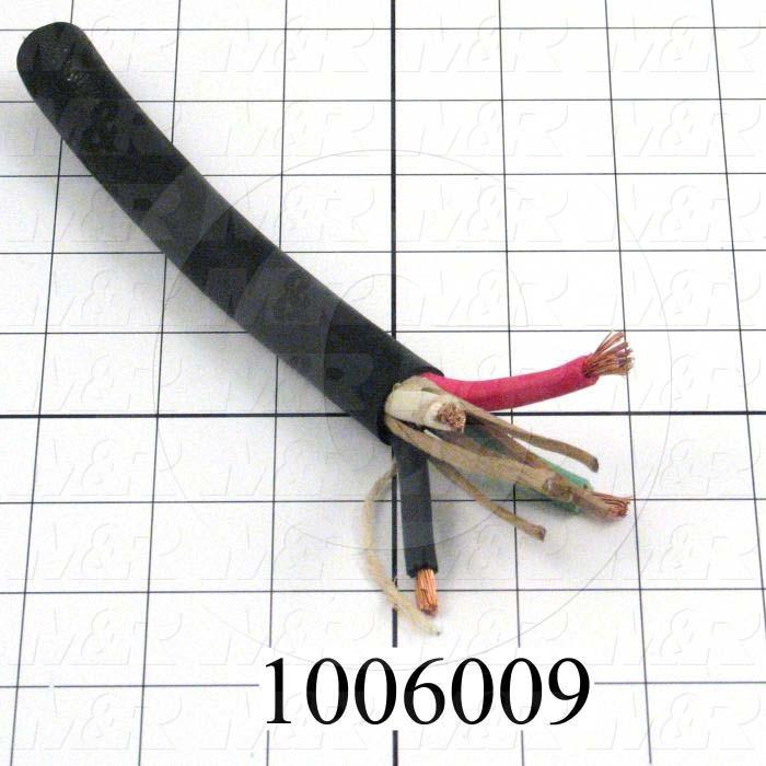 Bulk Cable, 4 Conductors, 8AWG