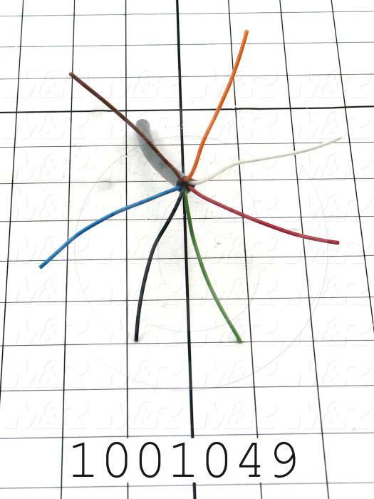 Bulk Cable, 7 Conductors, 20AWG, PVC