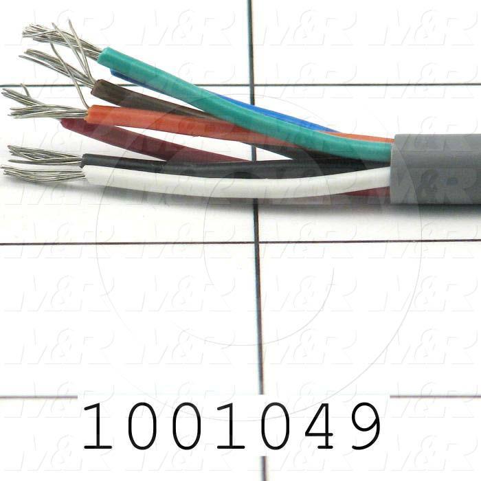 Bulk Cable, 7 Conductors, 20AWG, PVC