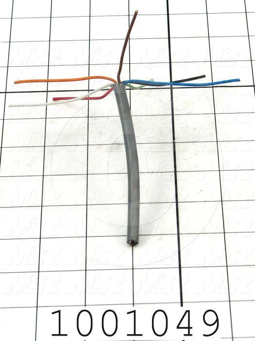 Bulk Cable, 7 Conductors, 20AWG, PVC