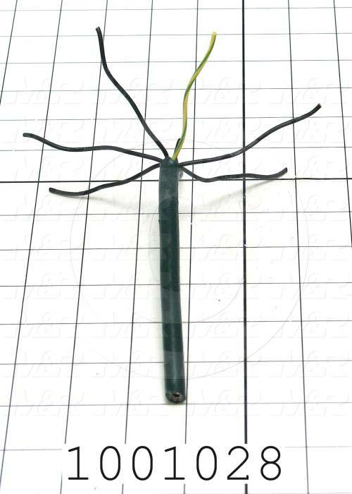 Bulk Cable, High-Flex, 7 Conductors, 18AWG, PVC