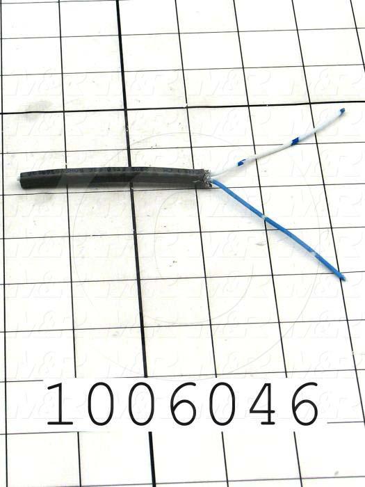 Bulk Cable, Twisted Pairs, 2 Conductors, 24AWG, PVC