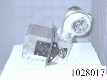 Burner, 12", 1000K BTU, With Spark Plug, With Flame Rod