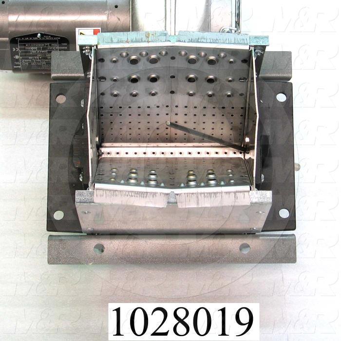 Burner, 6", 400K BTU, With Spark Plug, With Flame Rod