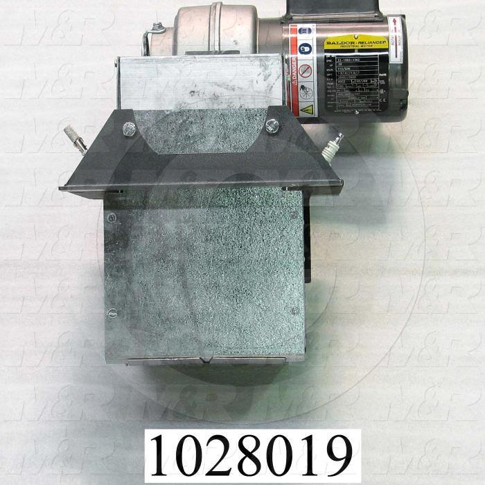 Burner, 6", 400K BTU, With Spark Plug, With Flame Rod