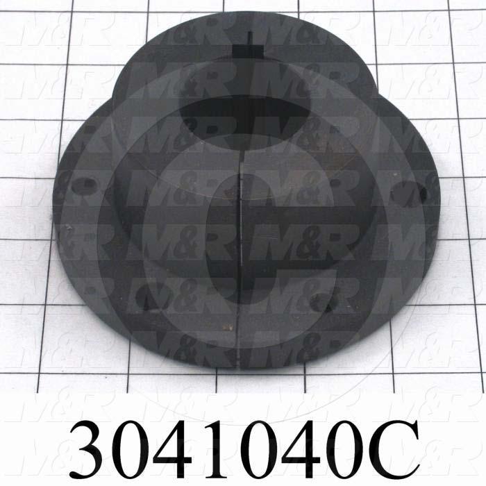 Bushings, Q-D SF Type, 1.50" Bore Size, 0.38" X 0.19" Keyseat, 4.630" Outside Diameter, 2.00 in. Height, Steel Material