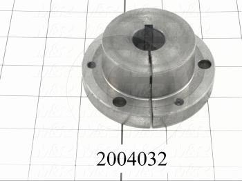 Bushings, SDS Type, 0.75 in. Bore Size, 1/8"x1/16" Keyseat, 2.17" Outside Diameter, Steel Material