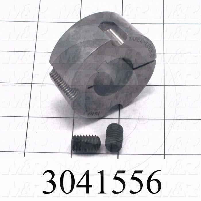 3041556 Bushings, Split Taper Bushing Type, 1.00" Bore Size, 1/4" X 1/8" Keyseat, 2.50 in