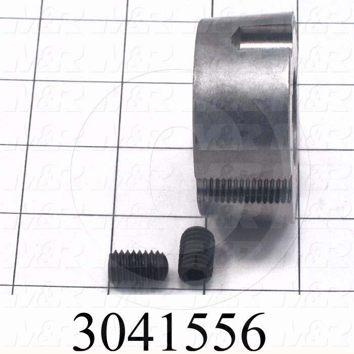 3041556 Bushings, Split Taper Bushing Type, 1.00" Bore Size, 1/4" X 1/8" Keyseat, 2.50 in