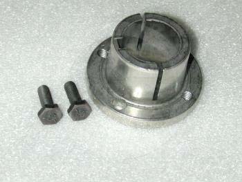 Bushings, Split Taper H Type, 1.13" Bore Size, 1/4" X 1/8" Keyseat, 2.50 in. Outside Diameter, 1.25" Height, Steel Material