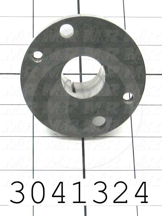 3041324 Bushings, Split Taper H Type, 7/8 in. Bore Size, 3/16"x3/32" Keyseat, 2.50 in