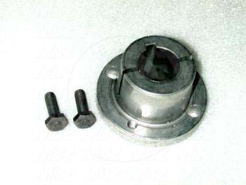 Bushings, Split Taper H Type, 7/8 in. Bore Size, 3/16"x3/32" Keyseat, 2.50 in. Outside Diameter, 1.25" Height, Steel Material