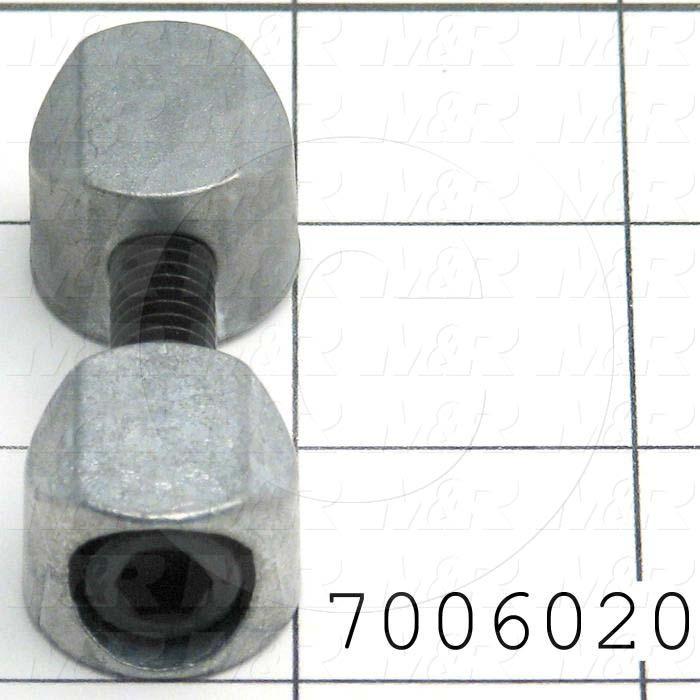 BUTT FASTENER W/LG. BOLT