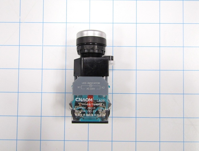 BUTTON SWITCH, GREEN