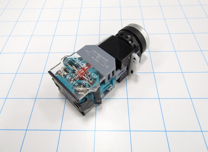 BUTTON SWITCH, GREEN