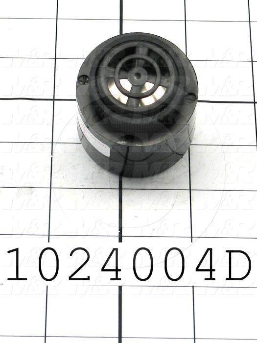 Buzzers, 240VAC, 20mA, 90 (dBA/30cm), Single Tone