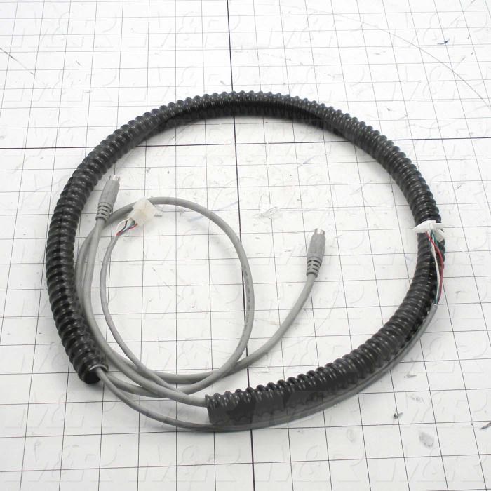 Cable Assembly, Plc to Control Panel, 6.0', PWC, MAIN BOARD, Mini Din-8, Plus, PLC To Control Panel