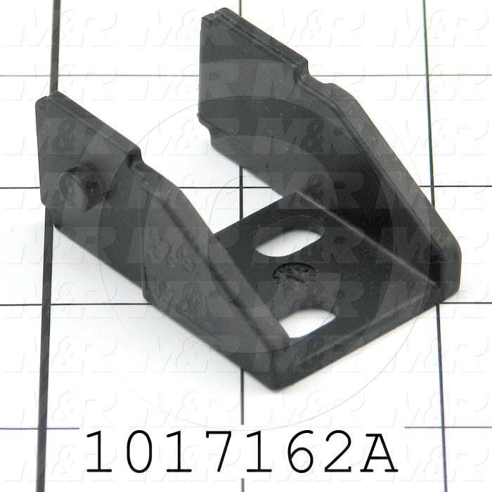 Cable Carriers & Accessories, Bracket, 1.30" Width, One Set-W/bore & W/Pin, Plastic Material