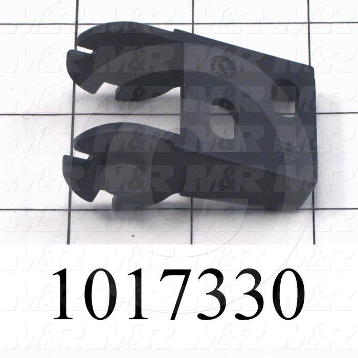 Cable Carriers & Accessories, Bracket, 1.44 in. Width, One Piece Bracket W/Hole, Plastic Material