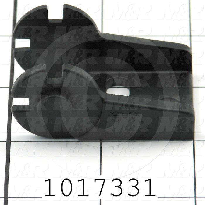 Cable Carriers & Accessories, Bracket, 1.44 in. Width, One Piece Bracket W/Pin, Plastic Material