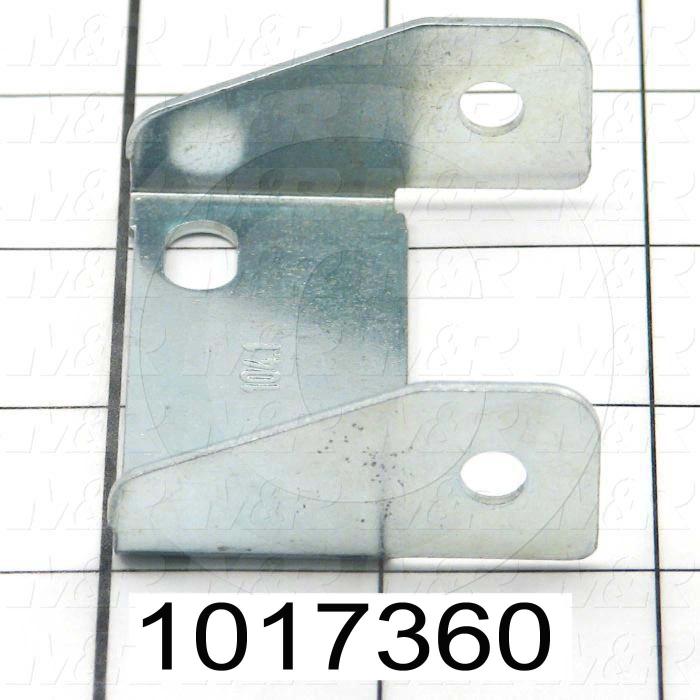 1017360 Cable Carriers & Accessories, Bracket, Zinc Finish, 2.31