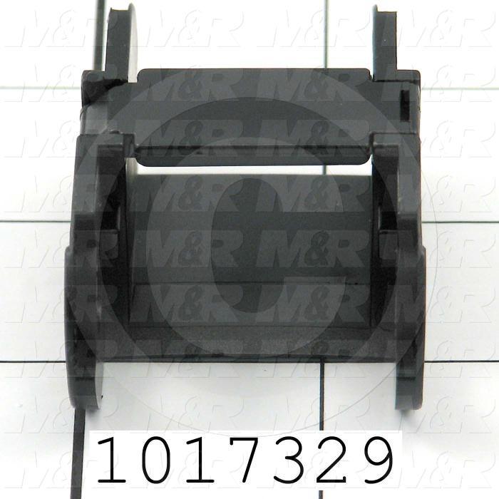 Cable Carriers & Accessories, Energy Chain, 1.42" Width, Bending Radius 2.17", Snap-Open Along Inner Radius, Plastic Material