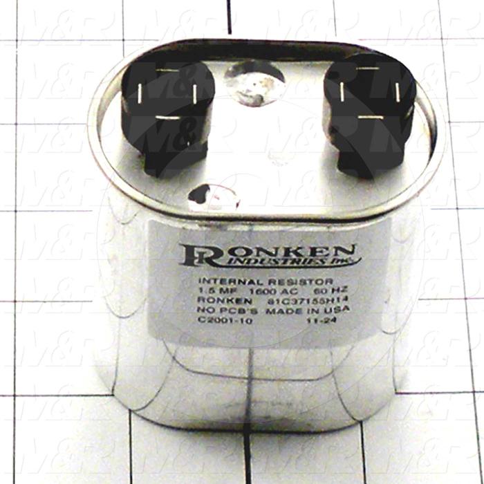 Capacitor, 1.5MFD, 1600VAC