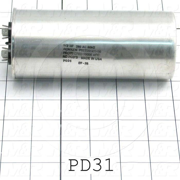 Capacitor, 142MFD, 280V